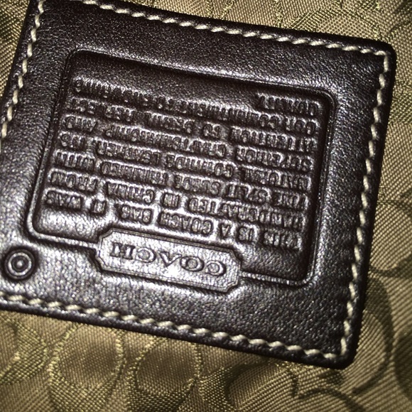 Coach 116 Brown Suede Crossbody Messenger Bag - Picture 8 of 8